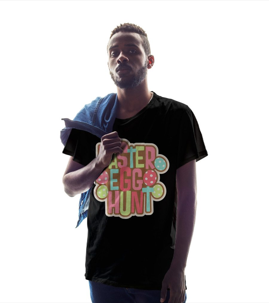Easter Egg Hunt Begin Our With Polka Dot Eggs T-Shirt
