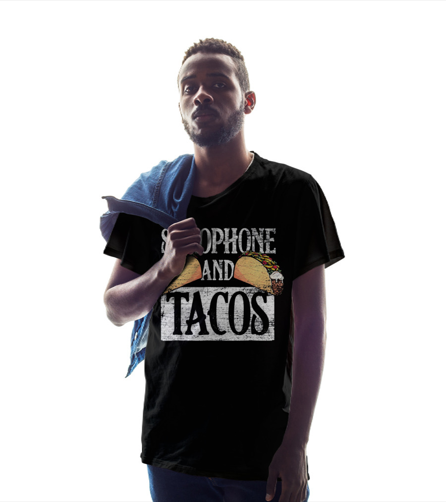 Saxophone And Tacos Cinco De Mayo T-Shirt