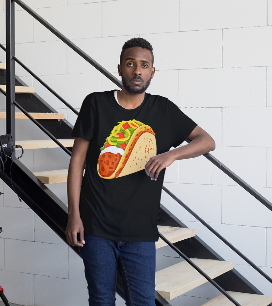 Yummy Taco Funny Mexican Food Lover Cinco T-Shirt