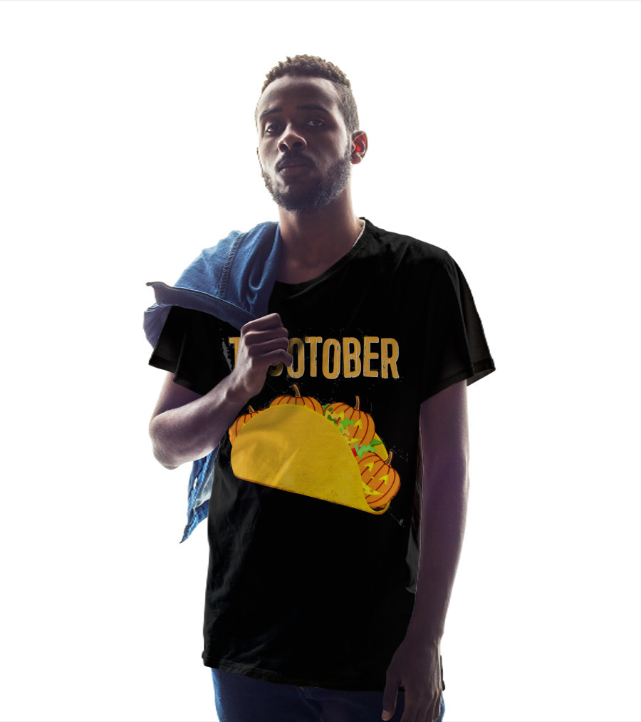 Tacotober Halloween Pumpkin Taco T-Shirt