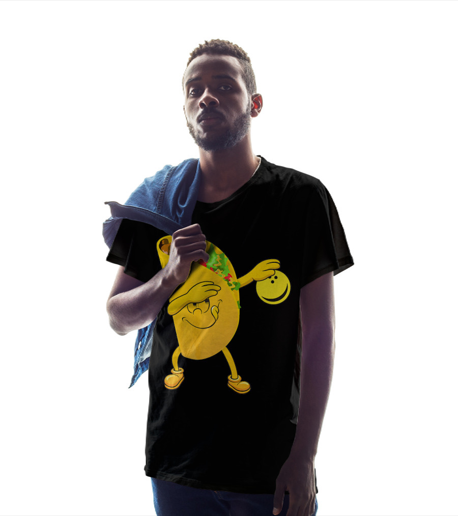 Dabbing Tacos Dab Bowling Happy Bowling Taco T-Shirt