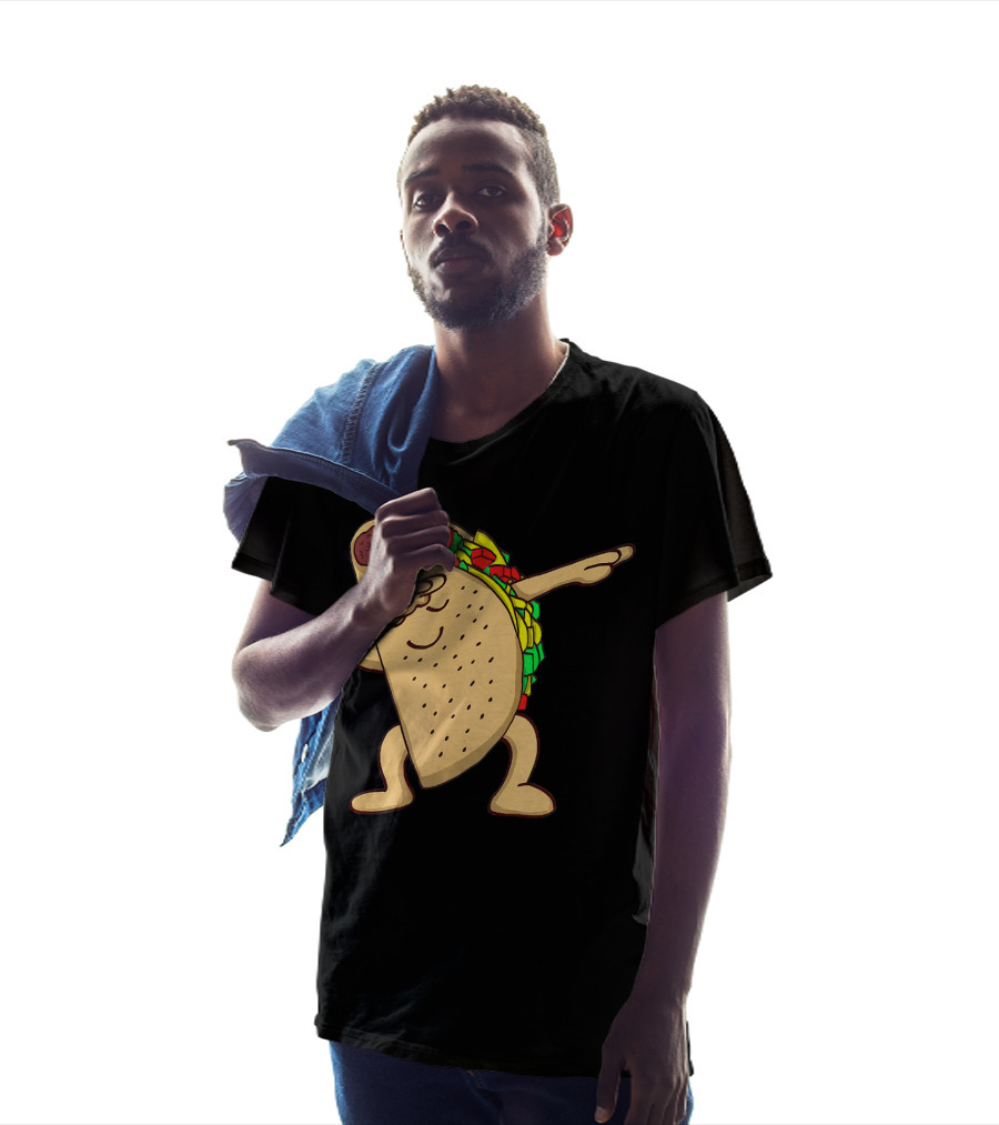 Funny Dabbing Taco Dance Pose T-Shirt