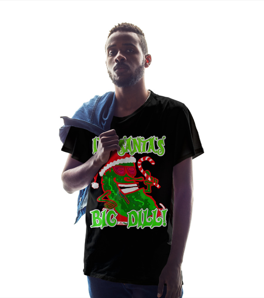 I'm Santa's Big Dill Funny Pickle Holiday T-Shirt