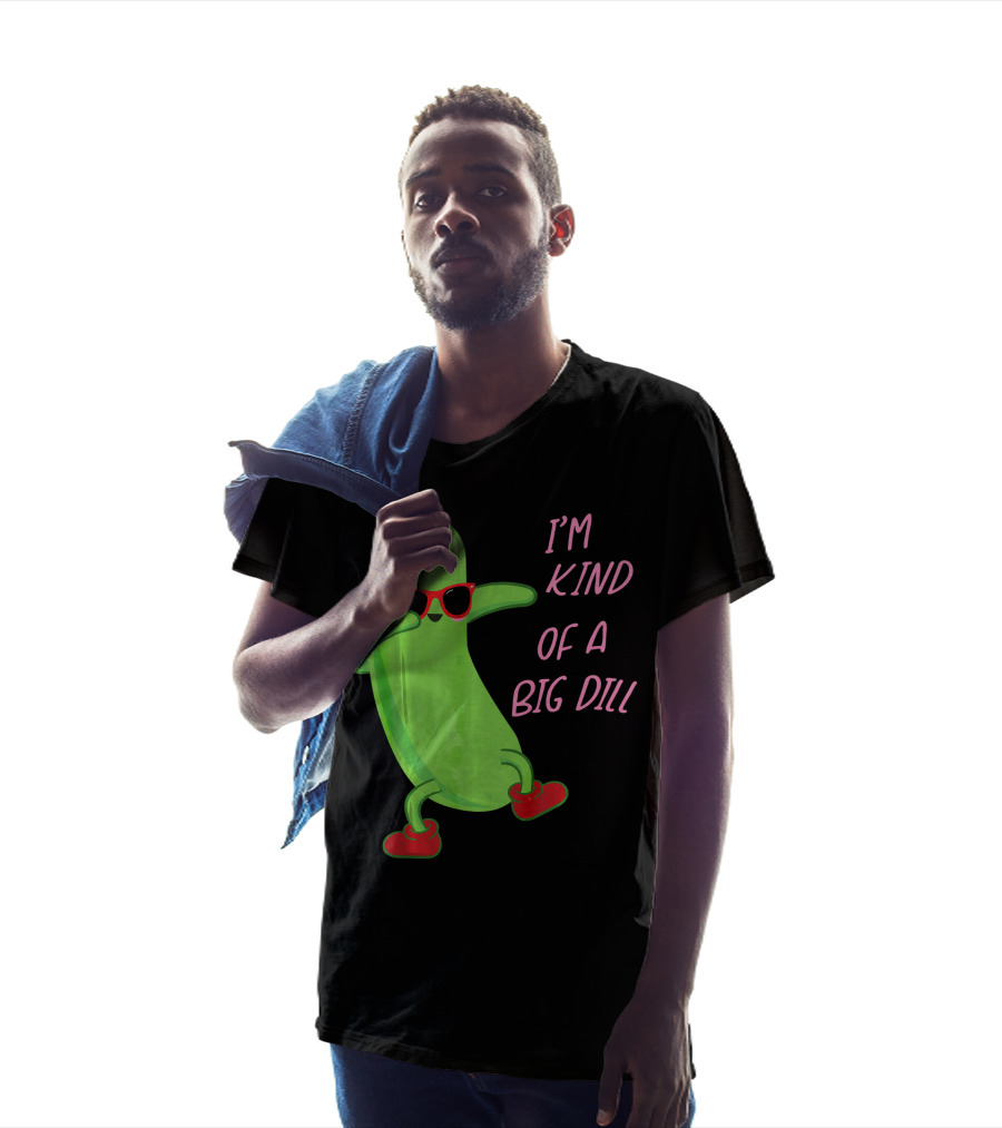 I'm Kind Of A Big Dill Pickle Wearing Sunglasses And Red Shoes T-Shirt