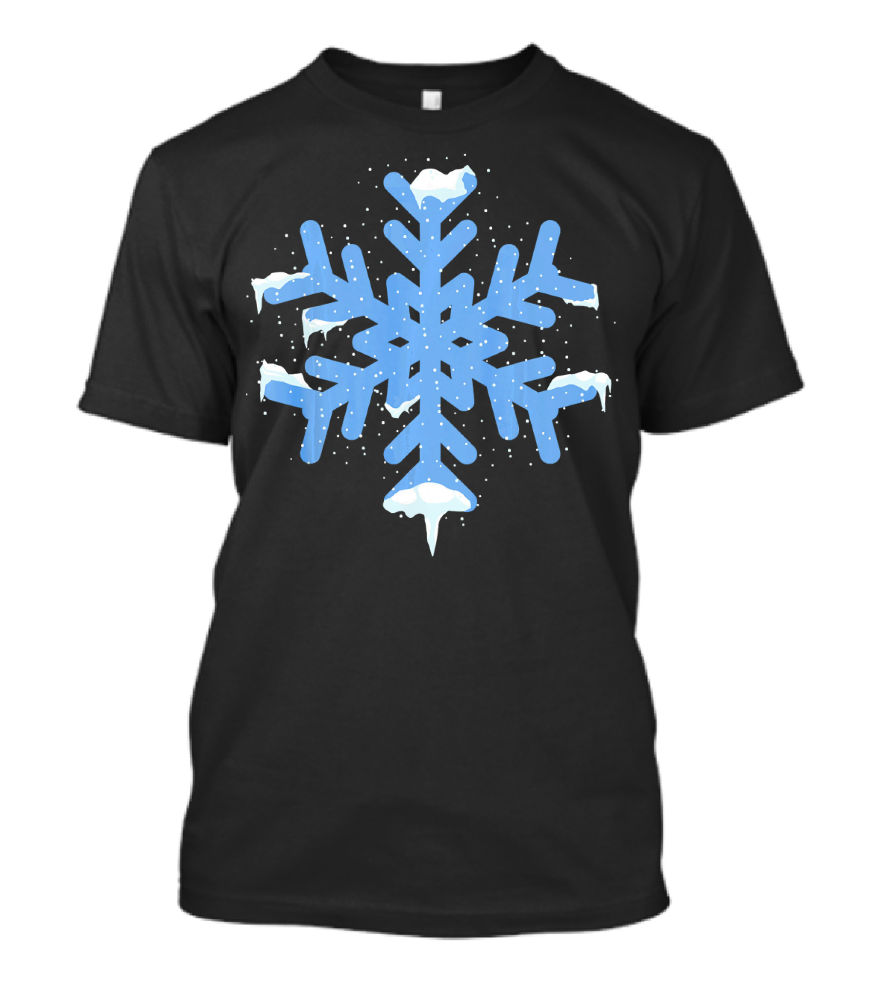 Snowflake Christmas Winter Cold Snowflake T-Shirt