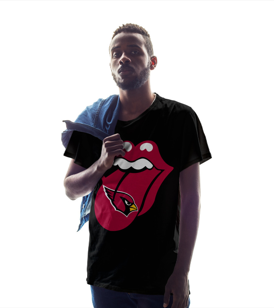 Arizona Cardinals Logo Tongue Icon T-Shirt