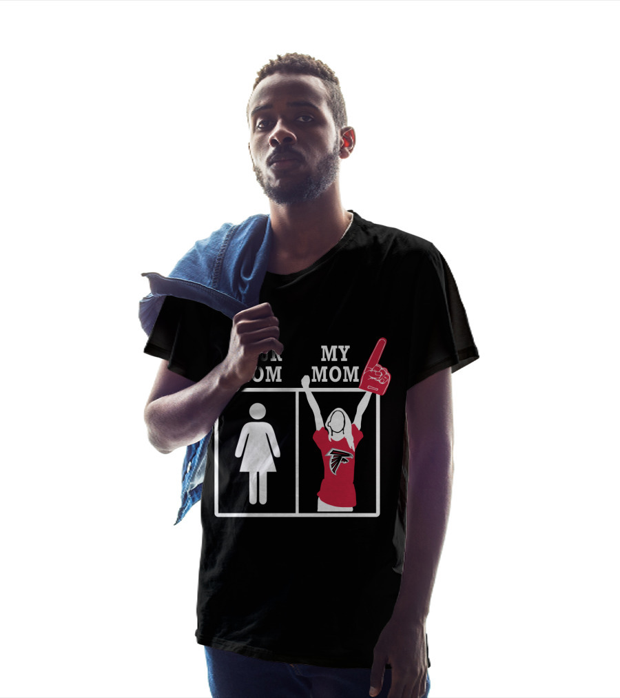 Your Mom My Mom Atlanta Falcons Fan T-Shirt
