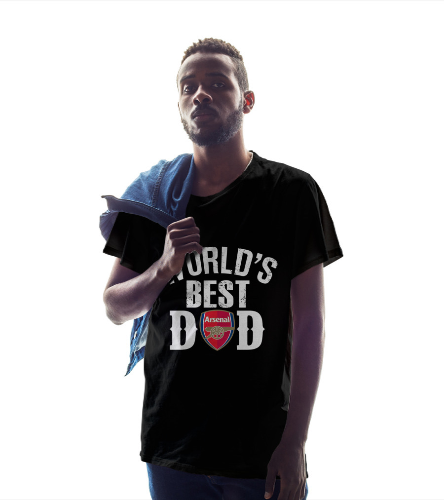 World's Best Dad Arsenal T-Shirt